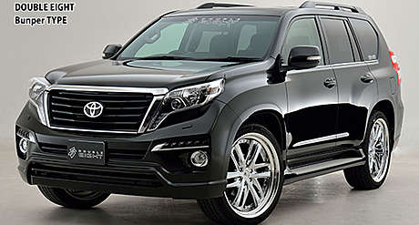 Аэродинамический обвес Double Eight Full для Toyota Land Cruiser Prado 150 (c 09.2013 г.в.) (оригинал, Япония)