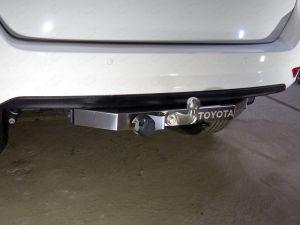 Фаркоп (оцинкованный, крюк F надпись Toyota) код TCU00098 для TOYOTA FORTUNER 2017-