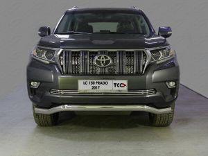 Решетка радиатора нижняя 12 мм код TOYLC15017-02 для Toyota Land Cruiser Prado 150 2017- 