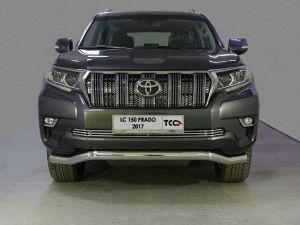 Решетка радиатора нижняя 12 мм код TOYLC15017-02 для Toyota Land Cruiser Prado 150 2017- 