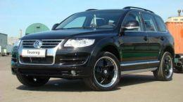 Расширители колесных арок для Volkswagen Touareg (рестайлинг версия).