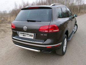 Защита задняя 60,3 мм код VWTOUARRL14-23 для VOLKSWAGEN TOUAREG R-Line 2014-