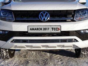 Решетка радиатора 12 мм код VWAMAR17-60 для VOLKSWAGEN AMAROK 2016-