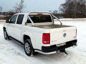 Защита задняя (уголки) 76,1 мм код VWAMAR17-36 для VOLKSWAGEN AMAROK 2016-