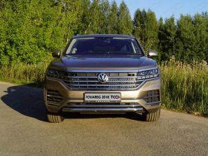 Защита передняя нижняя 60,3 мм код VWTOUAR18-22 для VOLKSWAGEN TOUAREG 2018-