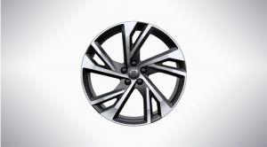 Колесный диск Matt Black Diamond Cut, 20", легкосплавный обод с 5 сдвоенными спицами - 920 для Volvo XC40 2018-