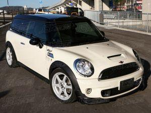 Накладка на передний бампер карбоновая ARQRAY STYLE для MINI COOPER R55 R56 R57 COOPER S CLUBMAN 2007-2010