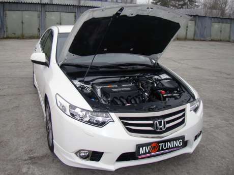 Упор капота Honda Accord 8 VIII / Acura TSX (CU2/ CW2)