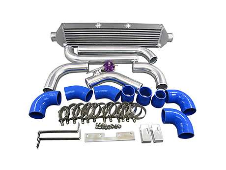 Фронтальный интеркуллер кит CXRacing KIT-MS3-2G-IC0036-M-BOV009 для Mazda 3 MPS / Mazdaspeed 3 2010-2013