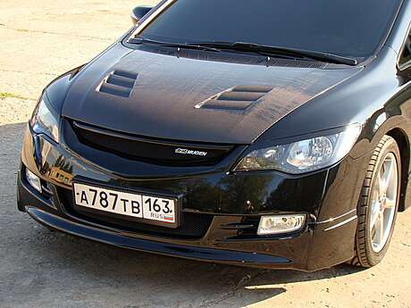 Решетка радиатора "Mugen Style" Honda Civic 4D (2006-2009)  