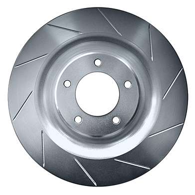 Передние тормозные диски с насечками Rotora R.45069.S для Mazda 3 2004-2013 (2.0)