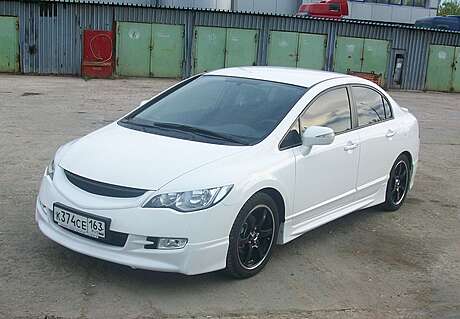 Пороги Mugen Style Honda Civic 4D 2006-2012