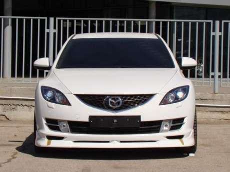 Юбка переднего бампера "Sport" Mazda 6 GH 2008-2012