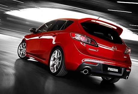 Спойлер Mazdaspeed для Mazda 3 и Mazda 3 MPS 2009-2012