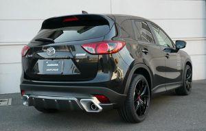 Накладка заднего бампера Odula для Mazda CX-5.