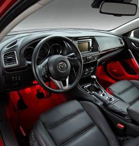 Подсветка салона диодная красная для MAZDA 6 (2013-) 