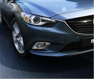 Накладки на противотуманные фары хромированные для Mazda 6 ATENZA (Атенза) 2013-