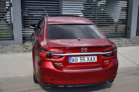 Козырек на заднее стекло под покраску MV-Tuning для Mazda 6 / Atenza GJ / GL 2012-2022