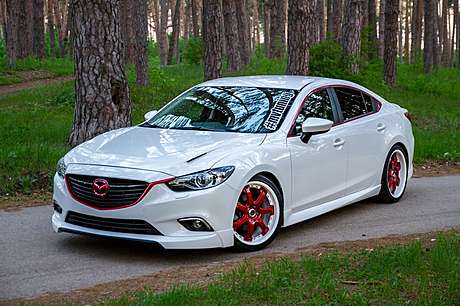 Пороги SkyActivSport для Mazda 6 / Atenza GJ и GL 2012-2020