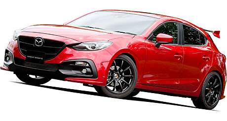 Аэродинамический обвес Knight Sports для Mazda 3 BM (оригинал, Япония)