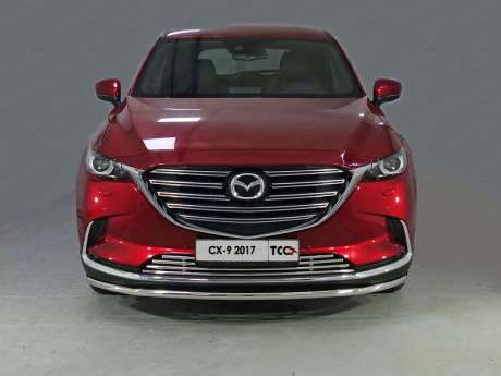 Защита передняя нижняя 42,4 мм код MAZCX917-13 для MAZDA CX-9 2017-