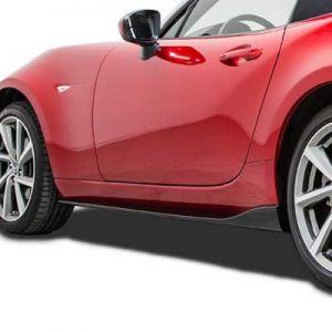 Накладки на пороги Black Line оригинал для Mazda MX-5 2018- 