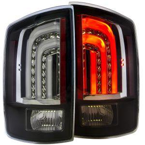 Задняя оптика диодная черная New style для DODGE RAM 1500 2006-2008 / RAM 2500/3500 2007-2009