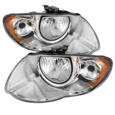 Передняя оптика хромированная OEM Style для Chrysler Town & Country 2005-2007