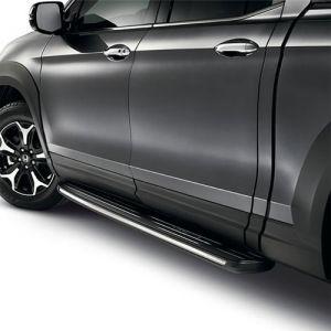 Подножки боковые с хромированным молдингом оригинал для Honda Ridgeline 2017-