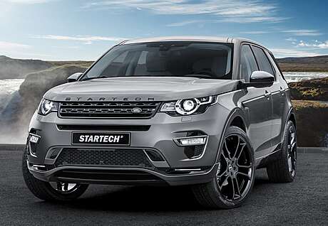 Накладка переднего бампера Startech для Land Rover Discovery Sport (оригинал, Германия)