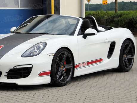 Воздухозаборники карбоновые в задние крылья JSKPCBX13006 для PORSCHE BOXSTER 981 2013-2015 