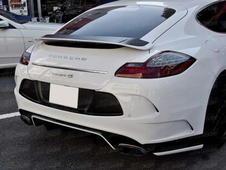 Задний бампер FAIRY DESIGN STYLE JSKRACING JSKPCPM10055 для PORSCHE PANAMERA 970.1 2010-2013 