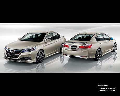 Аэродинамический обвес Mugen для Honda Accord Hybrid в кузове CR6