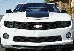 Решетка радиатора и бампера стальная черная для CHEVY CAMARO 2010-2012 