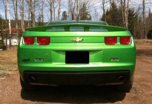 Спойлер крышки под покраску GT style для CHEVY CAMARO 2010-2013