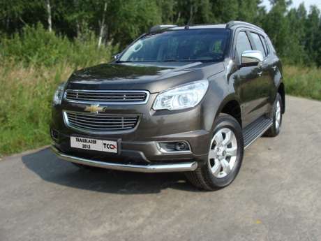 Защита передняя нижняя 76,1 мм код CHEVTRBL13-03 для CHEVROLET TRAIL BLAZER 2013-