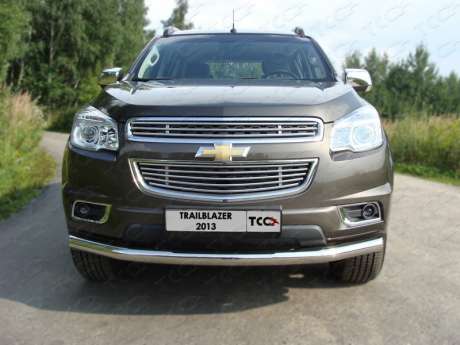 Решётка радиатора верхняя 12 мм код CHEVTRBL13-08 для CHEVROLET TRAIL BLAZER 2013-