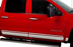 Накладки на двери широкие GM Stainless Steel Rocker Panels для CHEVROLET TAHOE 2014-