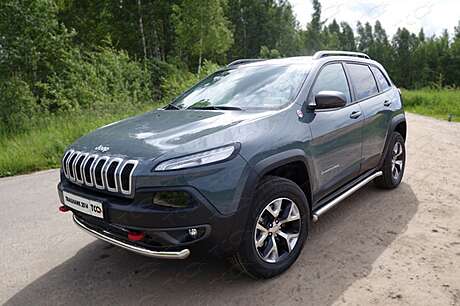 Защита передняя нижняя 60,3 мм код JEEPCHERTRAIL14-02 