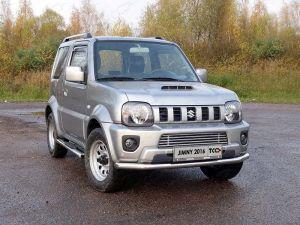 Защита передняя нижняя 60,3 мм код SUZJIM16-27 для SUZUKI JIMNY 2016-