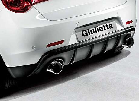 Диффузор заднего бампера оригинал для Alfa Romeo Giulietta