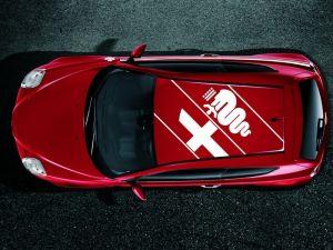 Виниловый стикер Vintage Red на крышу оригинал для Alfa Romeo MiTo 