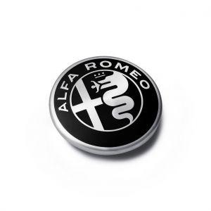 Колпачки в диски черные комплект 4шт. оригинал для Alfa Romeo Stelvio 2017-