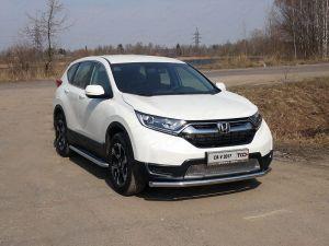 Защита передняя нижняя 60,3 мм код HONCRV17-19 для HONDA CR-V 2017-