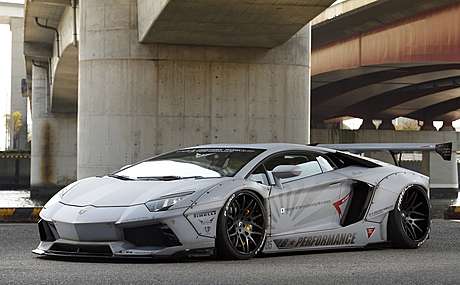Аэродинамический обвес Liberty Walk для Lamborghini Aventador (оригинал, Япония)