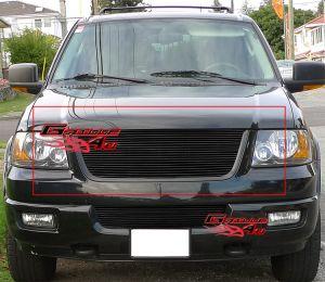 Решетка радиатора черная стальная для Ford Expedition 2003-2006