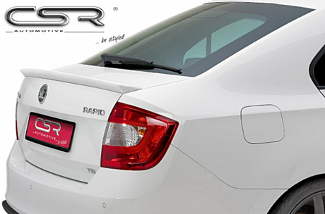 Спойлер на крышку багажника CSR Automotive HF417 для Skoda Rapid 2012-2019