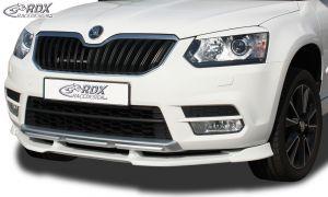 Накладка на передний бампер RDX для Skoda Yeti 2014-