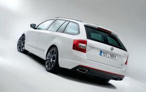 Спойлер оригинал для Skoda Oсtavia A7 Combi 2013- 