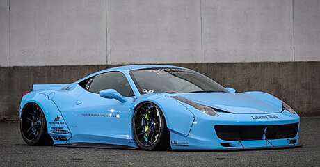 Аэродинамический обвес Liberty Walk для Ferrari F458 Italia (оригинал, Япония)